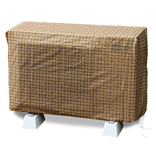 アストロ エアコン室外機カバー 室内機用 ラタン調 ポリエステル 撥水加工 194 01 完璧