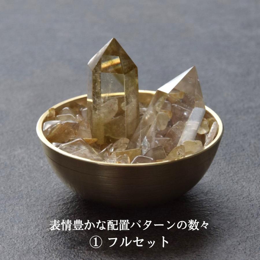 金運 アップ 浄化 用 セット ルチル クォーツ さざれ  石 皿 水晶  占い 開運｜exciting-wizard｜07