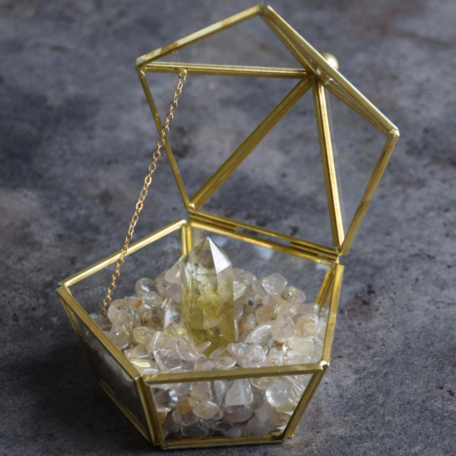 開運 パワーストーン 浄化 用 セット 金運 グッズ ルチル クォーツ