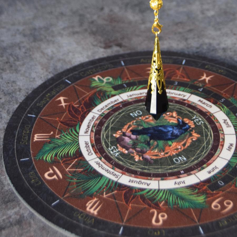 ペンデュラム 天然石 占い 振り子 ダウジング パワーストーン 黒曜石