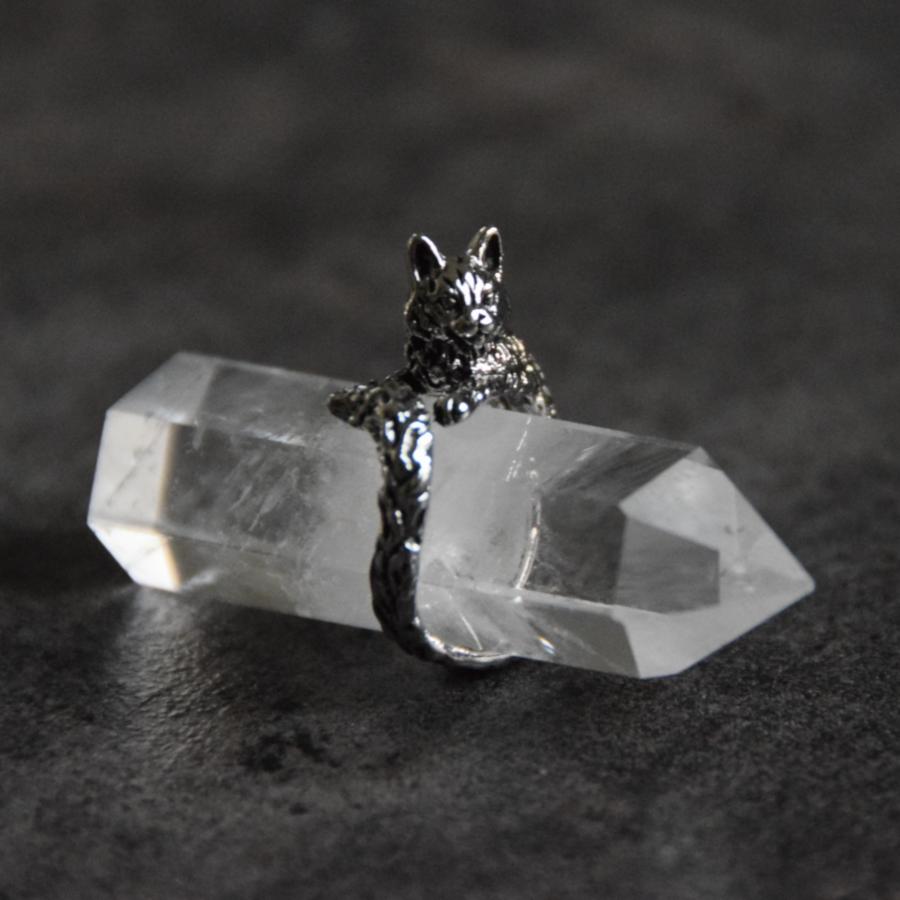 指輪 猫 レディース リング ねこ ネコ プレゼント かぎしっぽ お守り 可愛い |  | 02