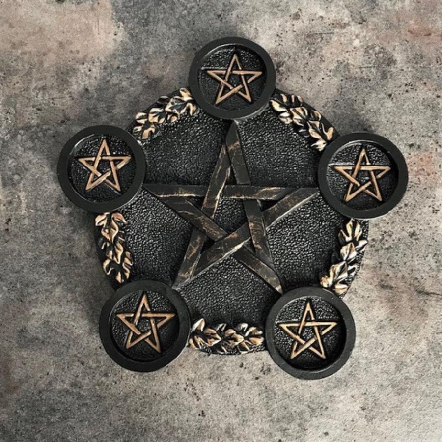 魔法雑貨 五芒星 ペンタグラム インテリア 魔法 魔女 オブジェ 置物