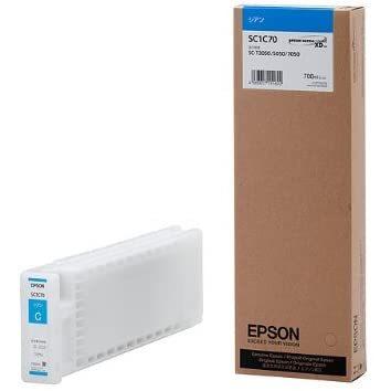 新品 EPSON SC1C70 シアン 700ml インク SC-T エプソン エプソン