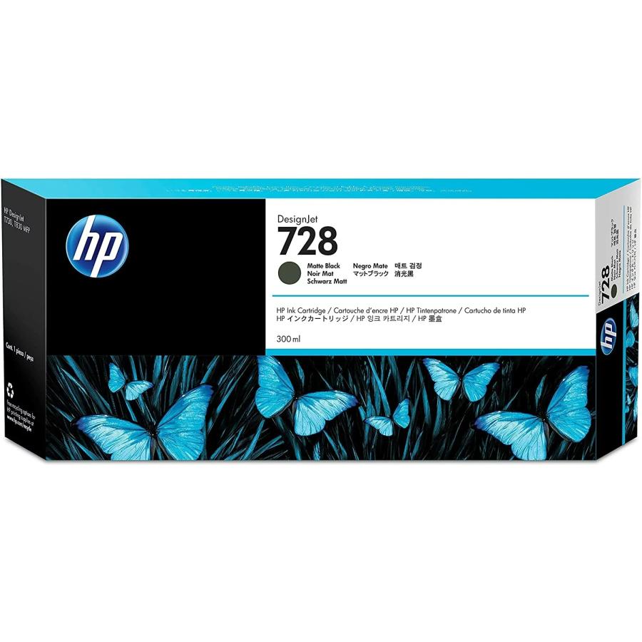 エイチピー 新品 HP HP728 マットブラック 300ml F9J68A インク 
