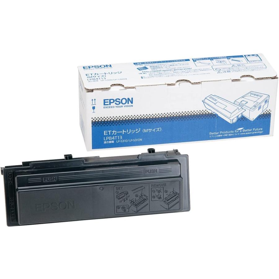 新品 トナー カートリッジ 純正 EPSON LPB4T13 : エキサイトネット