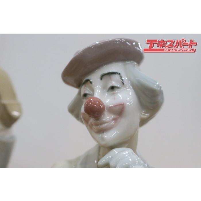 LLADRO リヤドロ 大きなピエロ 道化師 陶器 置物 インテリア 前橋店