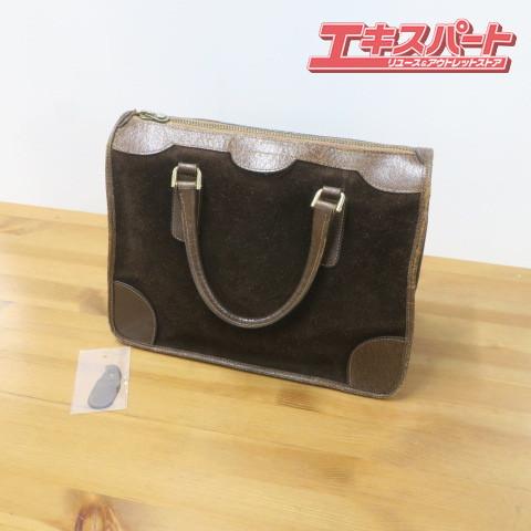 GUCCI グッチ ミニボストンバッグ スエード ブラウン OLD GUCCI GUCCI グッチ Old オールドグッチ スエード ボストンバッグ ミニ
