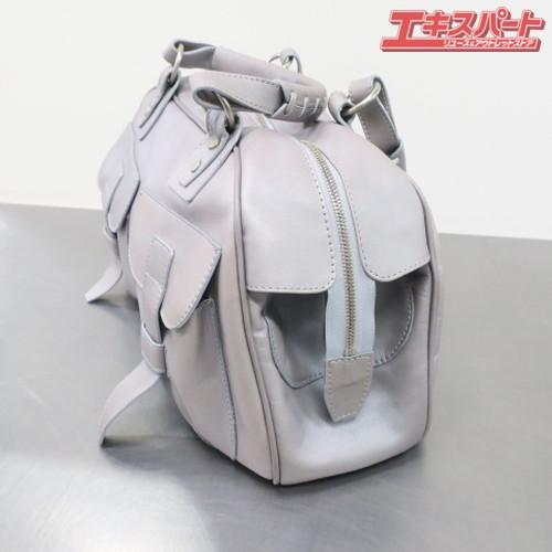 DES PRES デプレ ハンドバッグ トートバッグ ボストンバッグ シルバー 