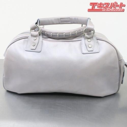 DES PRES デプレ ハンドバッグ トートバッグ ボストンバッグ シルバー 