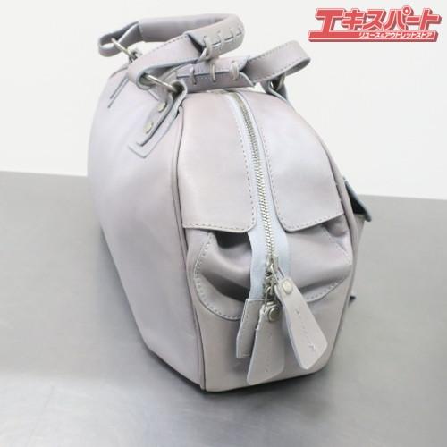 DES PRES デプレ ハンドバッグ トートバッグ ボストンバッグ シルバー 
