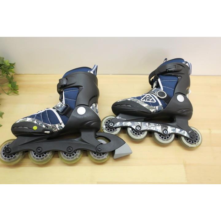 富□)K2 RAIDER 21-24cm サイズ調整可 インラインスケート ローラー 