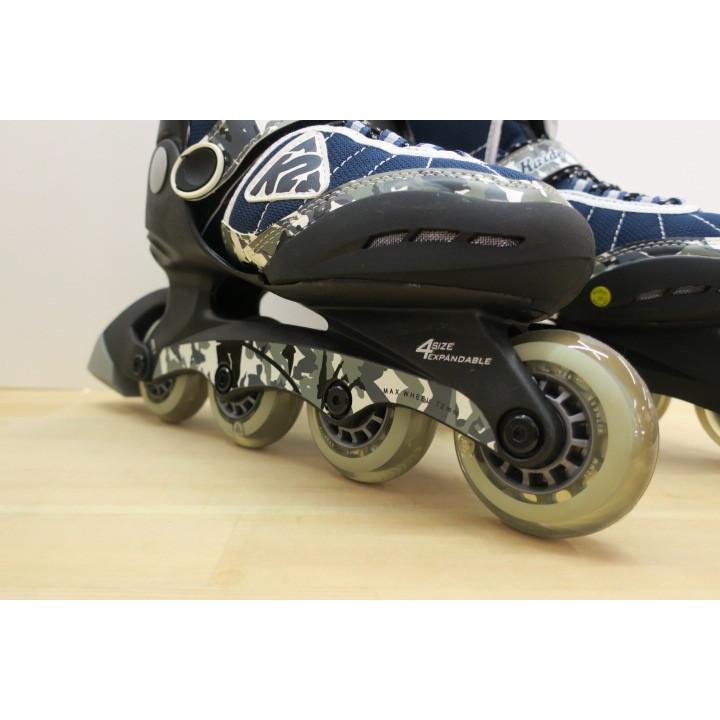 富□)K2 RAIDER 21-24cm サイズ調整可 インラインスケート ローラー 