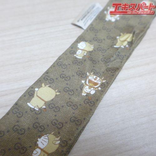 GUCCI ドラえもん DORAEMON スカーフ ネックボウ シルク GG 限定