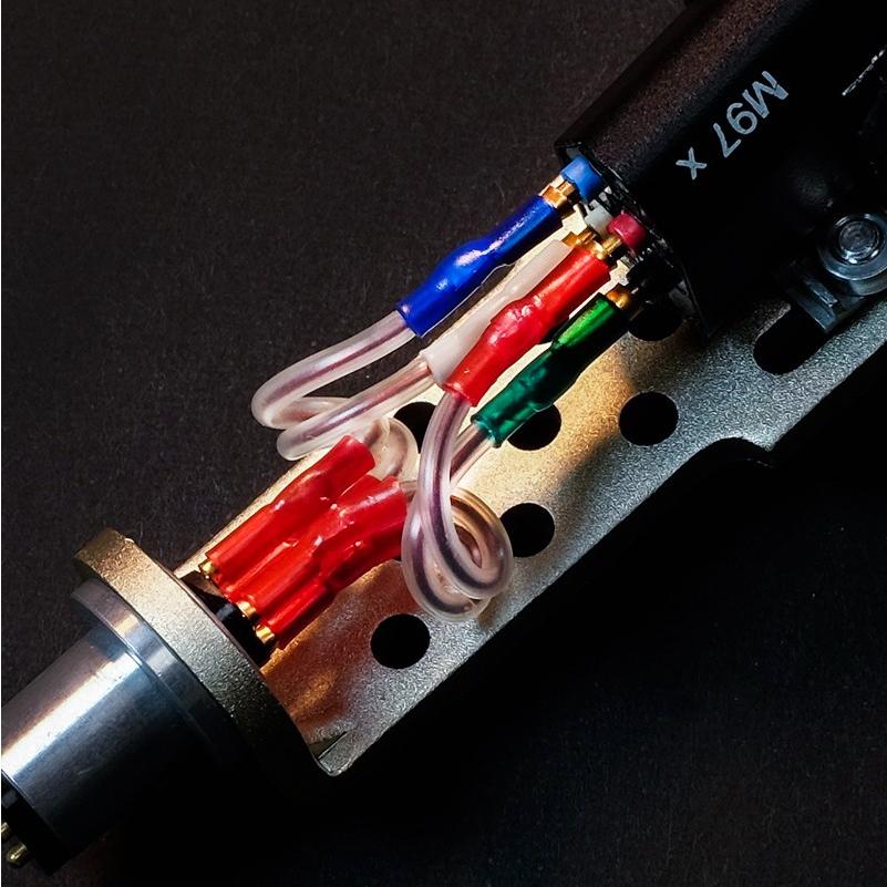 レコードプレーヤー ターンテーブル 交換シェルリード線 音質向上 音質改善 Analog Relax アナログリラックス 吟醸リード線 POPSアドバンスの画像