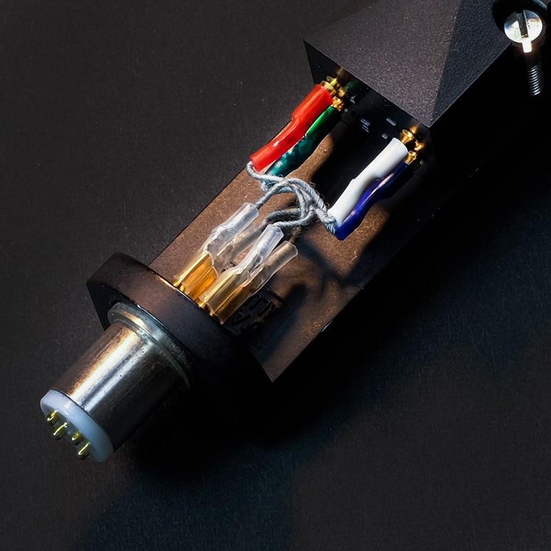 レコードプレーヤー レコードカートリッジ 交換リード線 高音質 Analog Relax アナログリラックス 吟醸リード線 VOCALアドバンスの画像