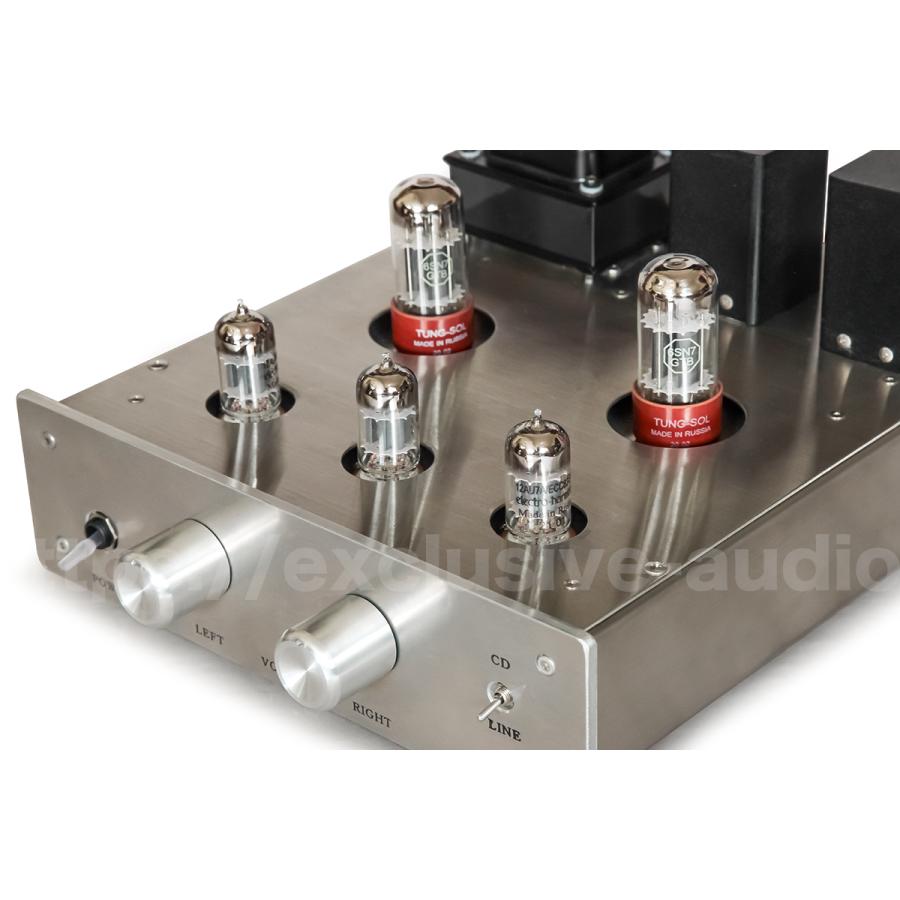 アンプ パワーアンプ 真空管アンプ アストロ電子企画 AST-6SN7 プッシュプル 高品質 高音質 日本製 自己バイアス 真空管交換可能 CDダイレクトの画像