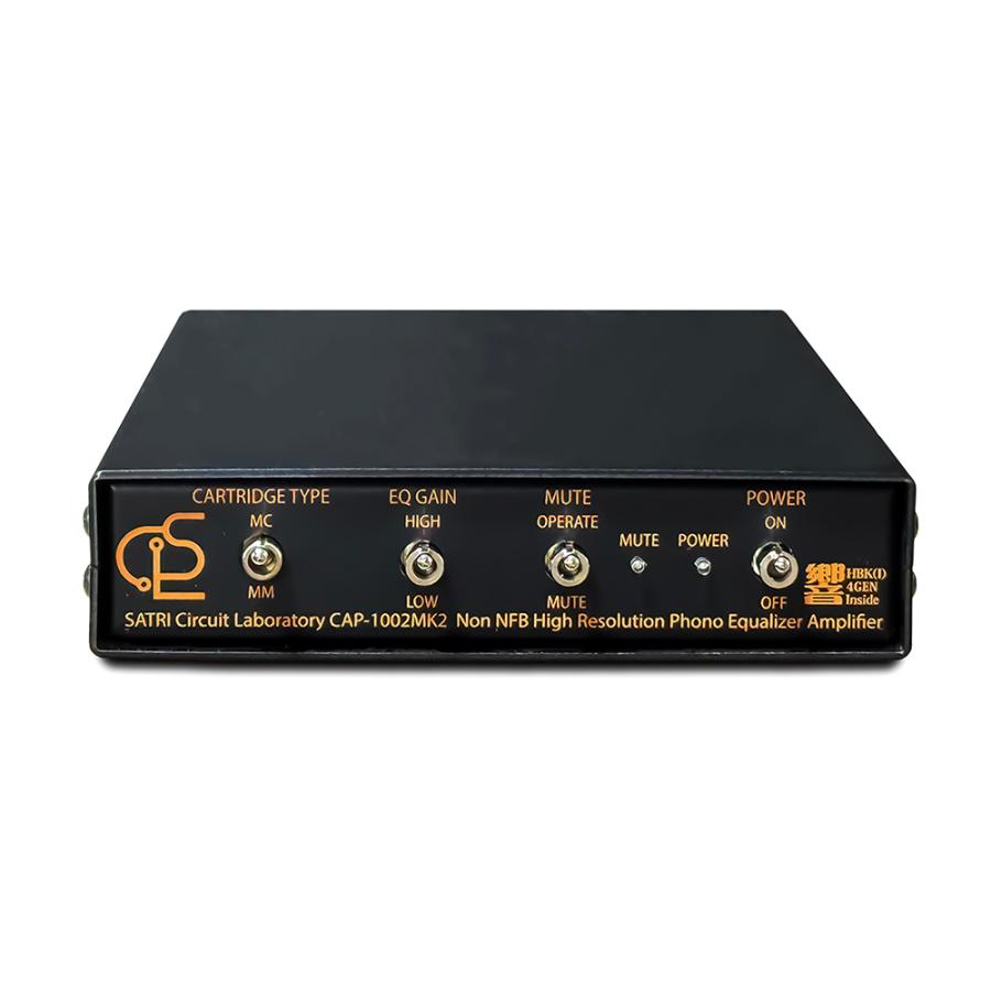 レコードプレーヤー フォノイコライザー アンプ 新型 SCL CAP-1002MK2