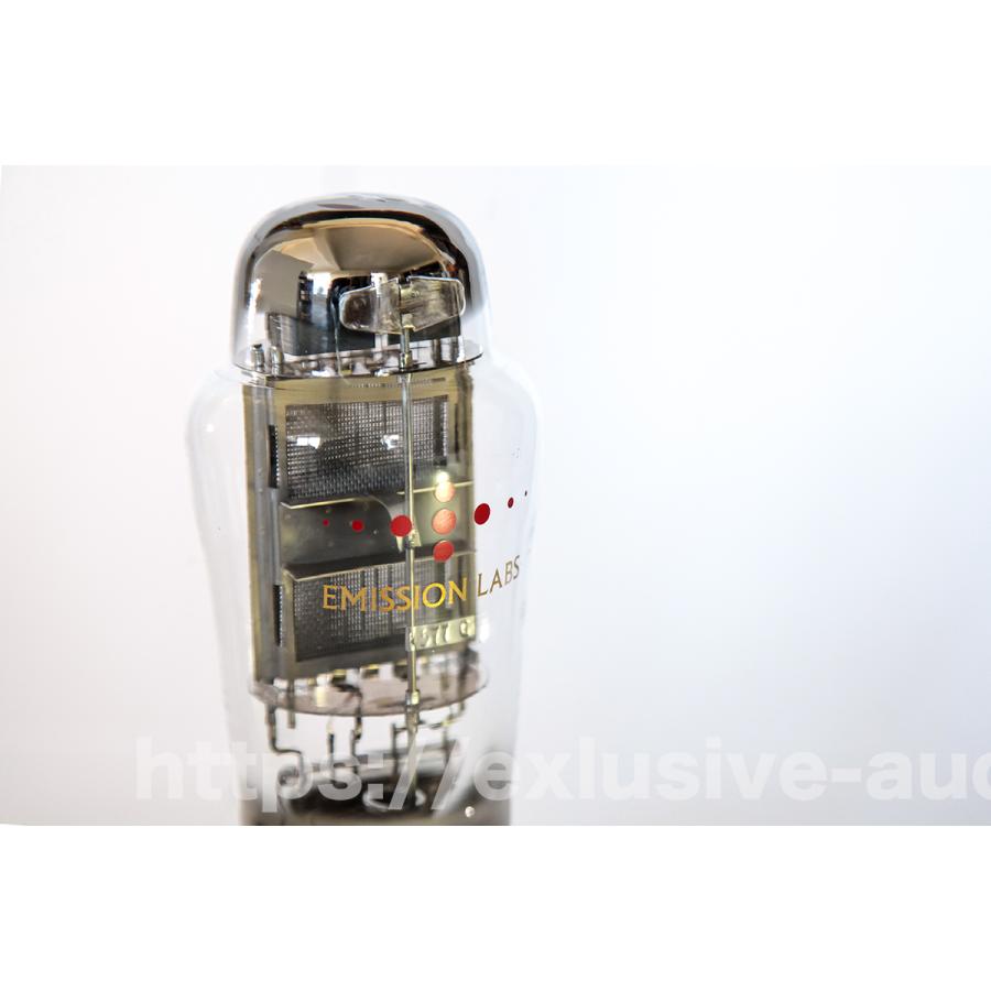真空管 マッチドペア真空管 EMISSION LABS エミッションラボ EML2A3M RCA2A3管を直接交換可能 メッシュプレート 高品質高音質の画像