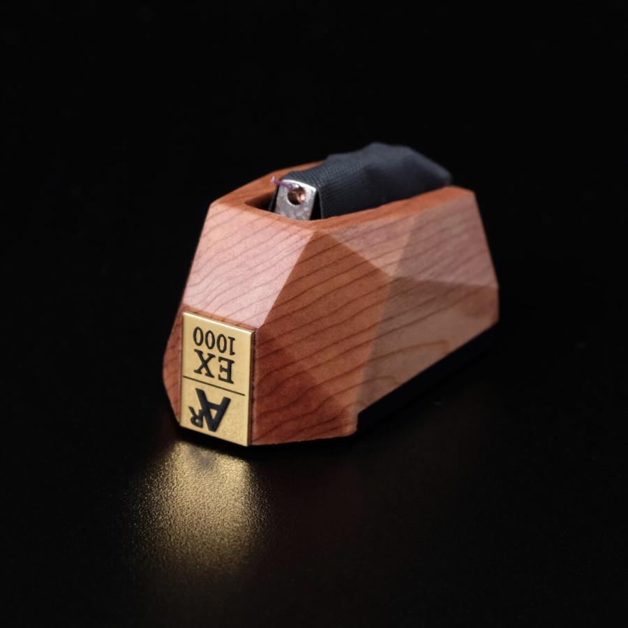 レコードプレーヤー ターンテーブル MCカートリッジ ルビー・カンチレバー 屋久杉無垢木材ボディカートリッジ Analog Relax アナログリラックス EX1000 EX1000EX