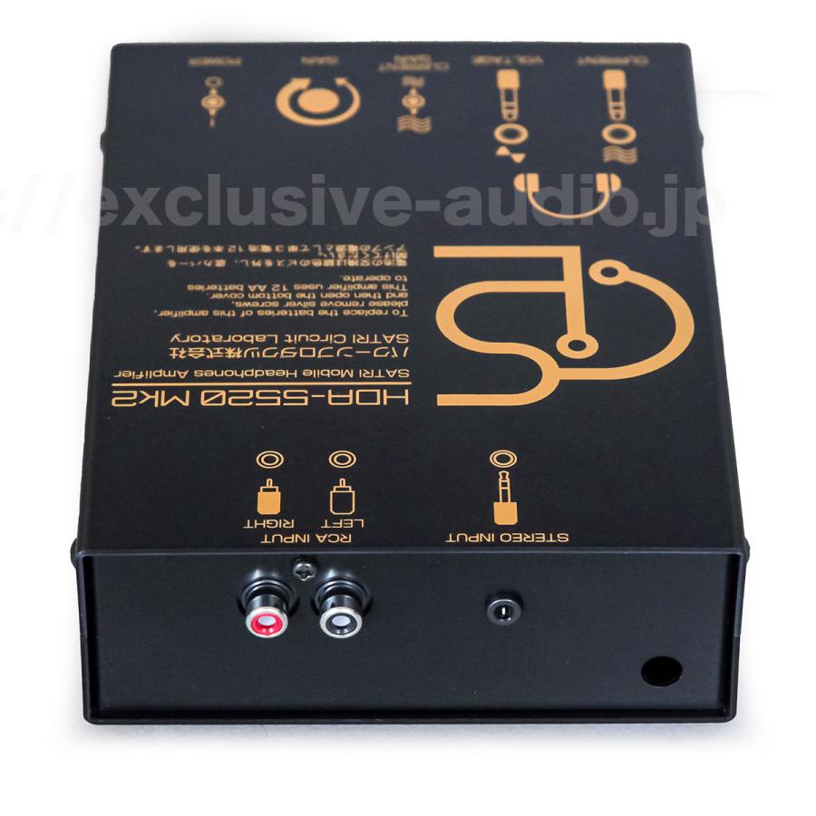 アンプ ヘッドホンアンプ Bakoon Products SCL HDA-5520 MK2 小型ヘッドフォンアンプ 電池式本格ヘッドホンアンプ ハイレゾ対応高音質再生_2