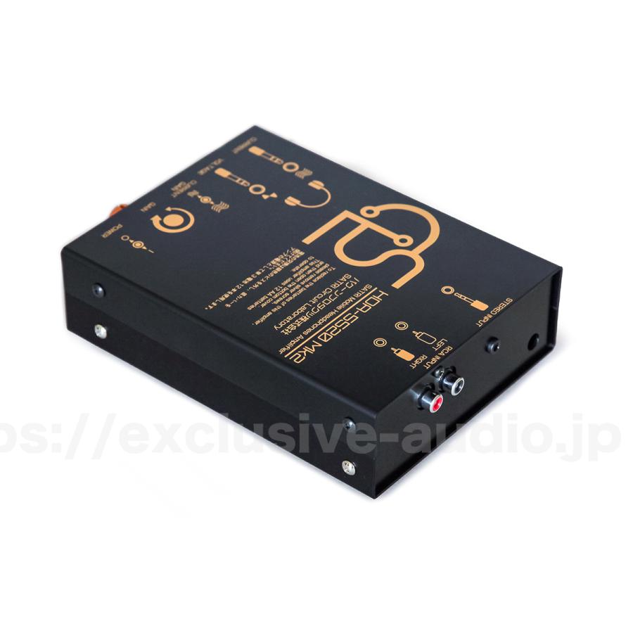アンプ ヘッドホンアンプ Bakoon Products SCL HDA-5520 MK2 小型ヘッドフォンアンプ 電池式本格ヘッドホンアンプ ハイレゾ対応高音質再生_4