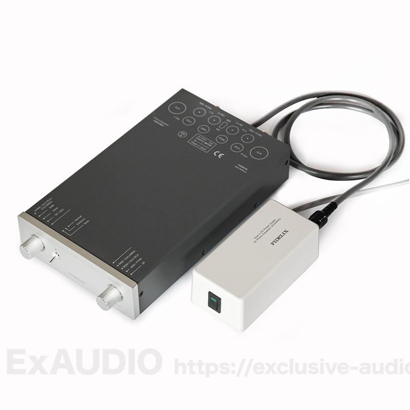 レコードプレーヤー フォノイコライザー アンプ Fidelix 
