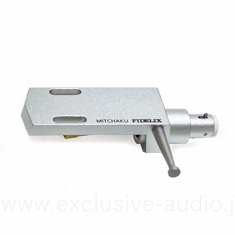 レコードプレーヤー ターンテーブル ヘッドシェル フィデリックス Fidelix MITCHAKU-L アルミ製ヘッドシェル ロングタイプ