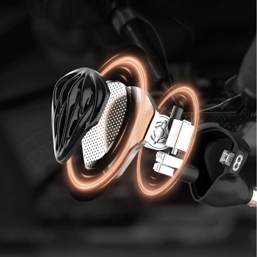 ヘッドホン Hidizs MS5 4BA+1DD インイヤーモニターイヤホン