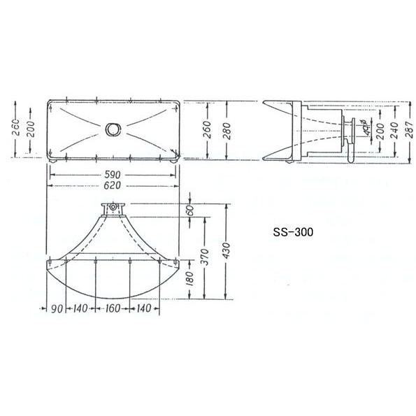 山本音響工芸製　300A ウッドホーン　1本 (1/3) 山本音響工芸製 300A ウッドホーン 1本 (1/3) 山本音響工芸製 300A