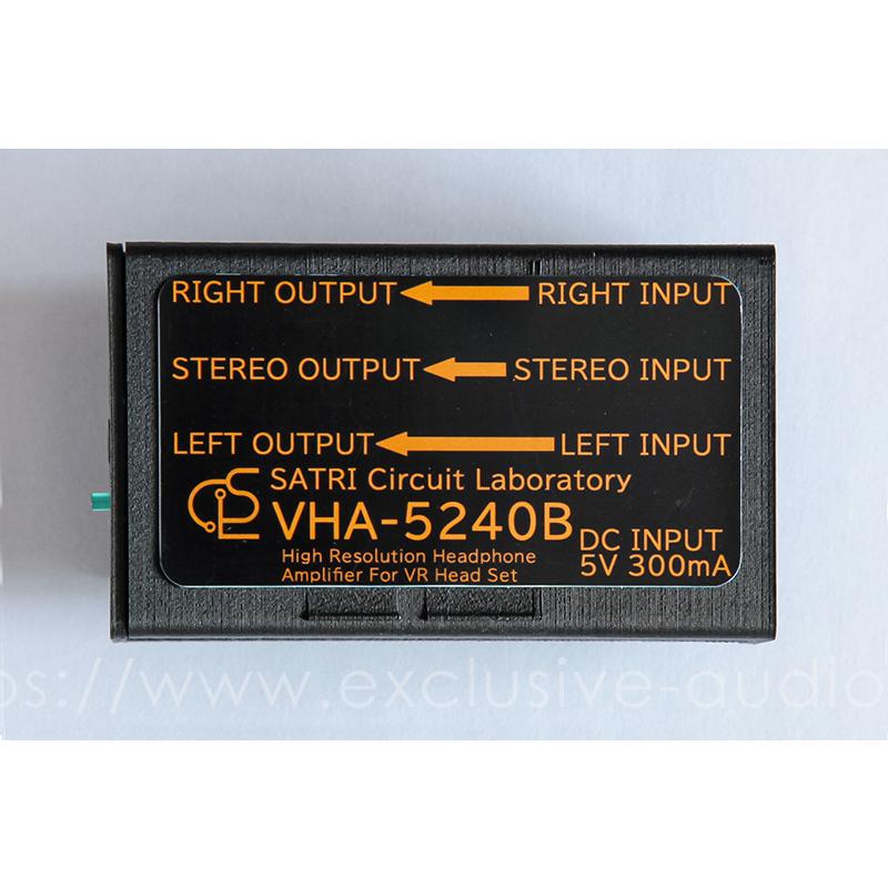 アンプ ヘッドホンアンプ Bakoon Products SCL(Satri Circuit Laboratory) VHA-5240B VRゴーグル用 VRサウンドを豊かにするアイテム 驚きの高音質の画像