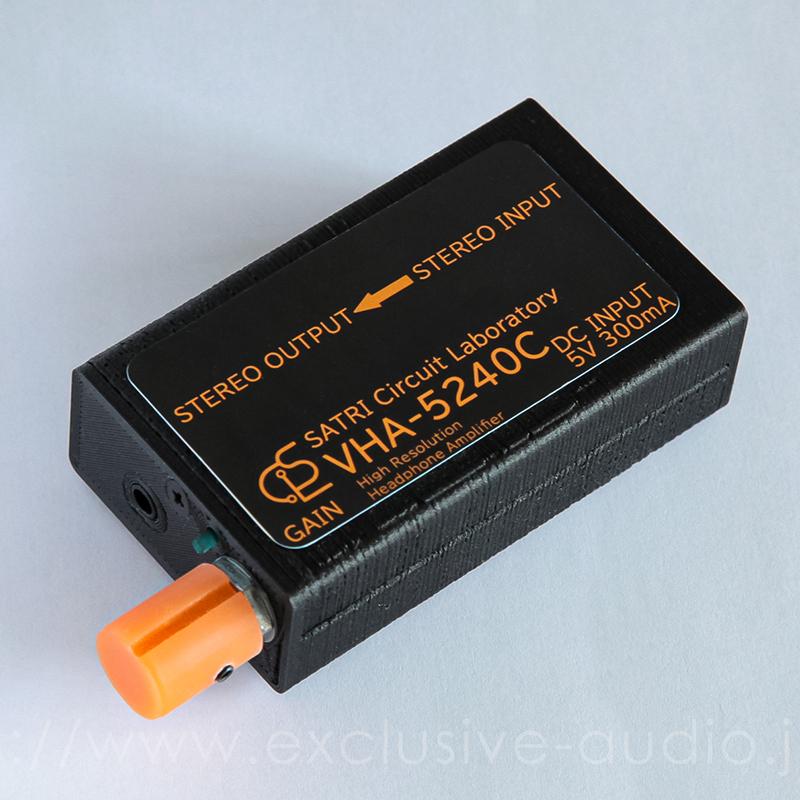 アンプ ヘッドホンアンプ Bakoon Products SCL(Satri Circuit Laboratory) VHA-5240C  手のひらサイズの本格イヤホンアンプ 驚きの高音質