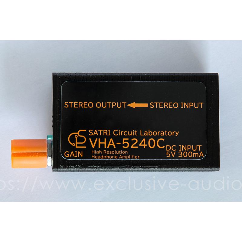 アンプ ヘッドホンアンプ Bakoon Products SCL(Satri Circuit Laboratory) VHA-5240C  手のひらサイズの本格イヤホンアンプ 驚きの高音質の画像