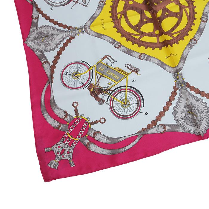 manipuri（マニプリ） scarf シルクスカーフ VINTAGE CYCLE 65×65