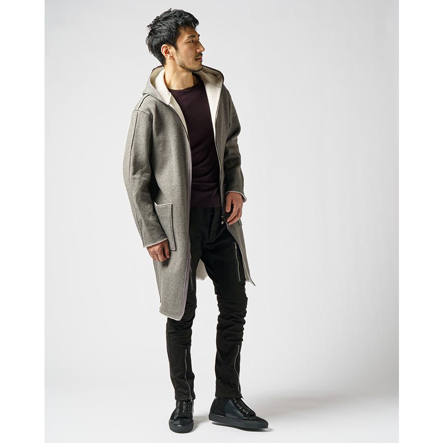 wjk ダブルジェイケイ long zip-up parka ロングジップアップパーカー