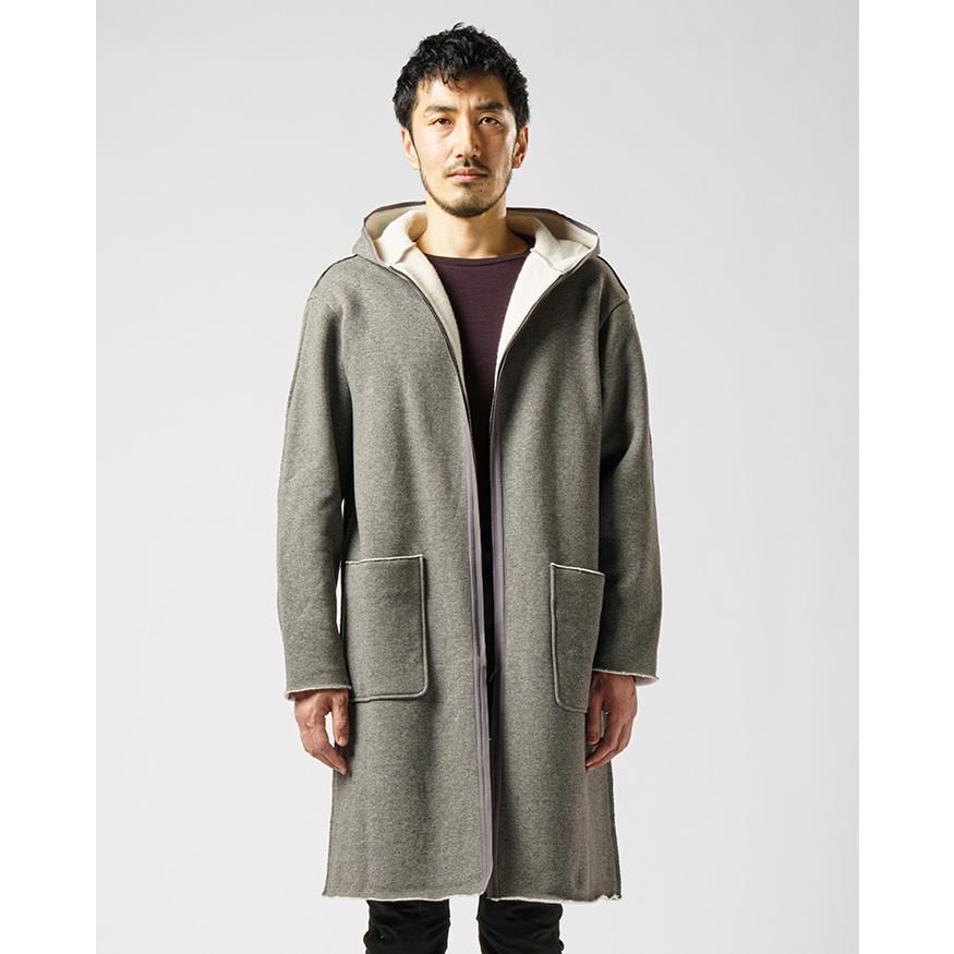 wjk ダブルジェイケイ long zip-up parka ロングジップアップパーカー