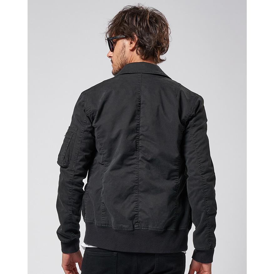 1804◆wjk ダブルジェイケイ ヘビージャジー ライダース M ブラック wjk - 【予約品9月19日 10時締め】 stand riders(cow leather