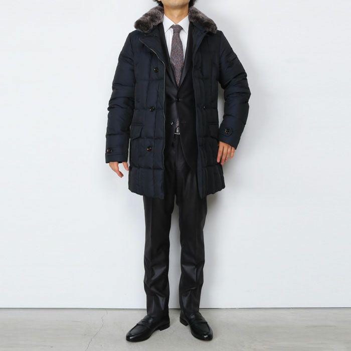 MOORER ムーレー MORRIS-KM ポリエステル ラビットファー ダブル