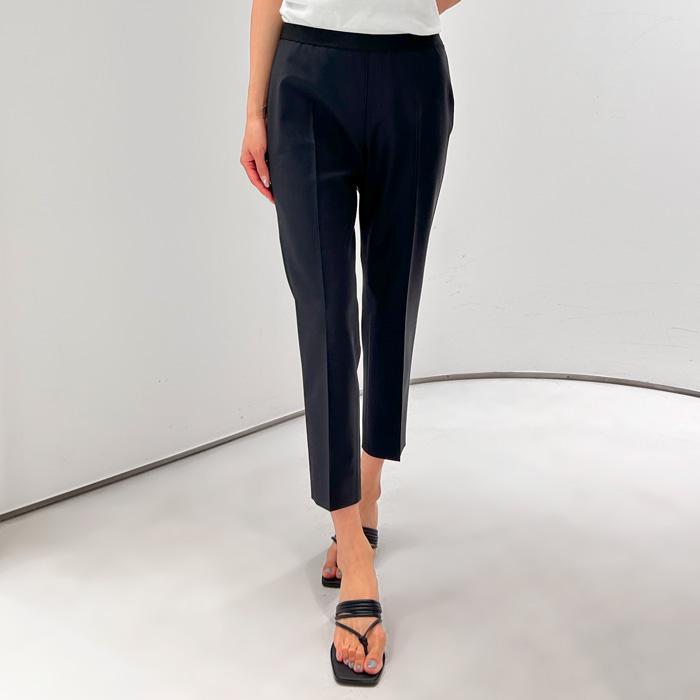 新品タグ付き✨エムフィル定番梳毛 ジャコートノーカラー七分袖グレーM