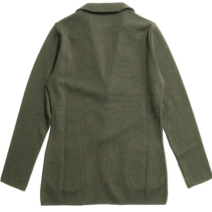 LARDINI ラルディーニ ウールニットシングルノーベントジャケット メンズ 秋冬 4126-ALGM7000の画像