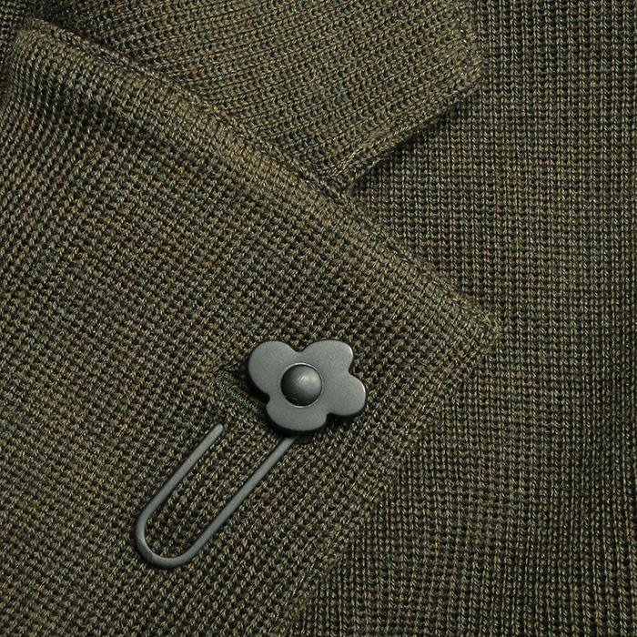 LARDINI ラルディーニ ウールニットシングルノーベントジャケット メンズ 秋冬 4126-ALGM7000の画像