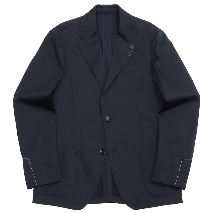 LARDINI ラルディーニ コットン ポリウレタン 2Bシングル テーラードジャケット メンズ 25春夏 5116-A6202Q402の画像