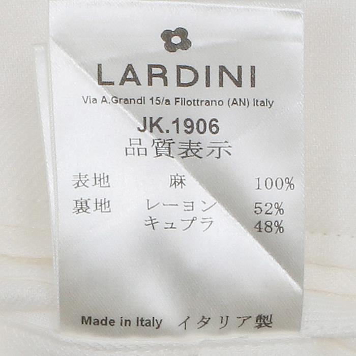 LARDINI ラルディーニ リネン 2Bシングル テーラードジャケット メンズ 25春夏 5116-A6202Q404の画像