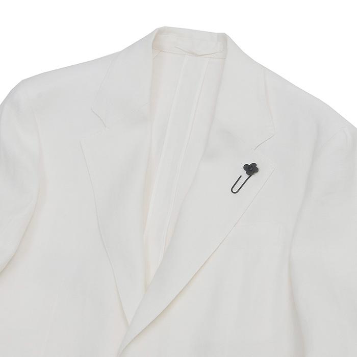 LARDINI ラルディーニ リネン 2Bシングル テーラードジャケット メンズ 25春夏 5116-A6202Q404の画像
