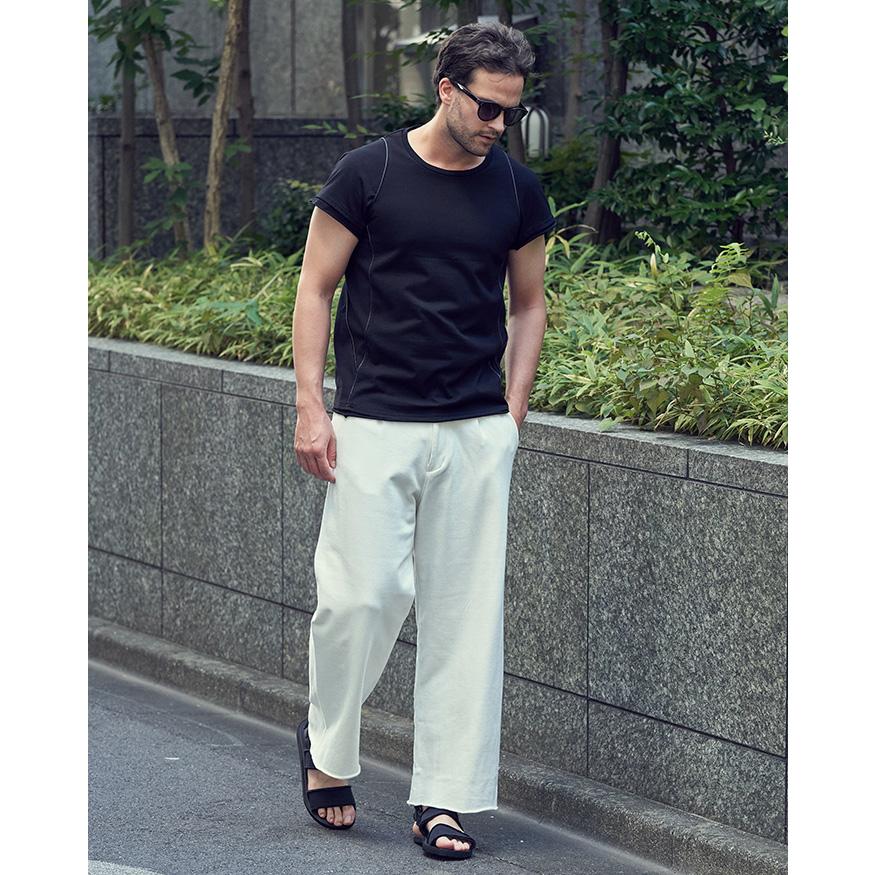 wjk ダブルジェイケイ wide sweat slacks pants メンズ 24春夏