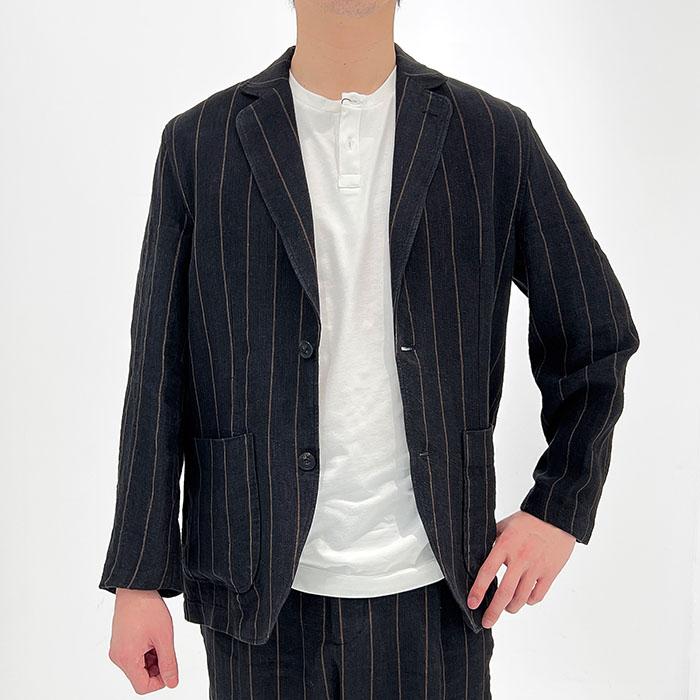 LARDINI ダブルブレスト シャツジャケット LARDINI ダブルブレスト シャツジャケット