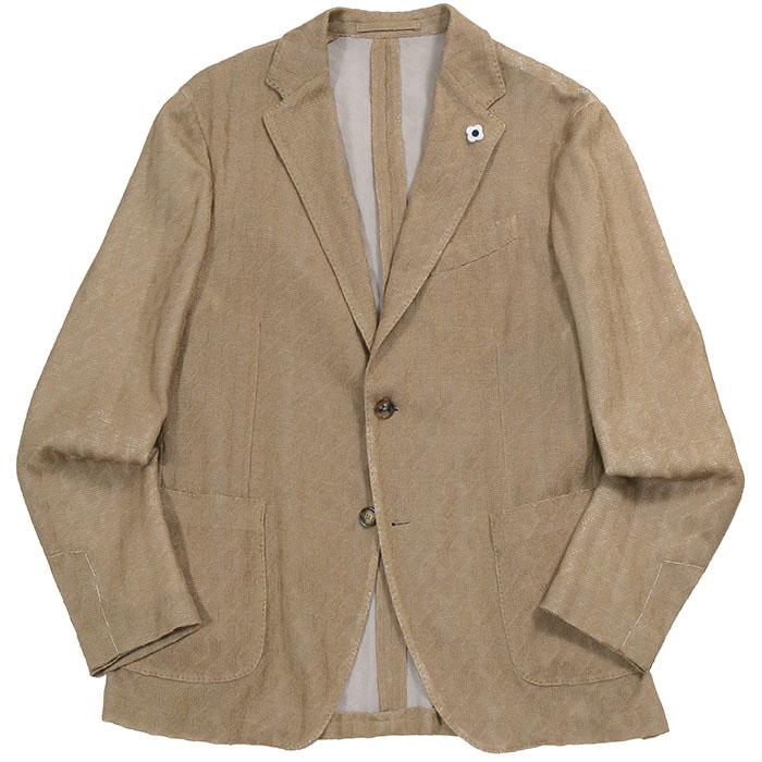 LARDINI ラルディーニ ケーブル編み2Bニットジャケット メンズ LARDINI ラルディーニ ケーブル編み2Bニットジャケット メンズ