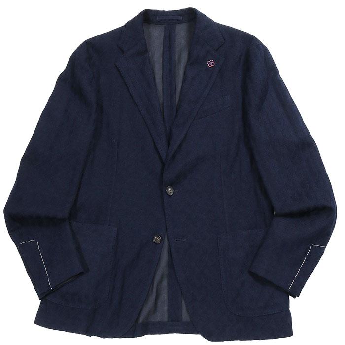 LARDINI ラルディーニ ケーブル編み2Bニットジャケット メンズ 春夏 3116-ALKJ1JQ046の画像