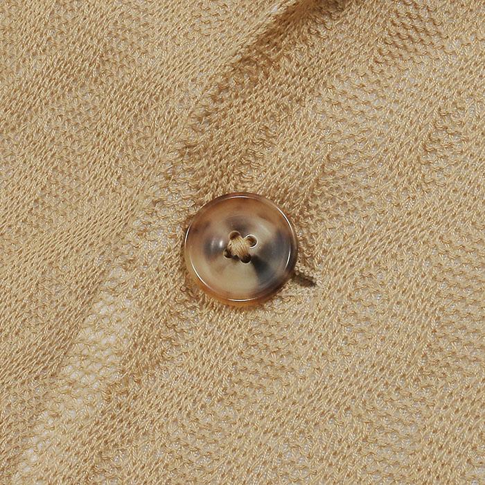 LARDINI ラルディーニ ケーブル編み2Bニットジャケット メンズ 春夏 3116-ALKJ1JQ046の画像