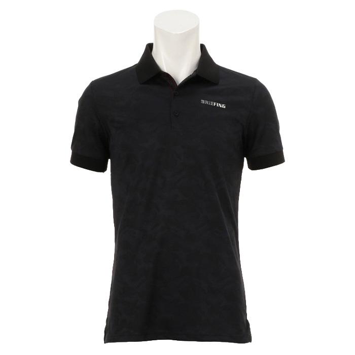 BRIEFING GOLF CAMO JQ POLO BLACK ポロシャツ L Amazon.co.jp: ブリーフィング ゴルフ ウェア メンズ カモ