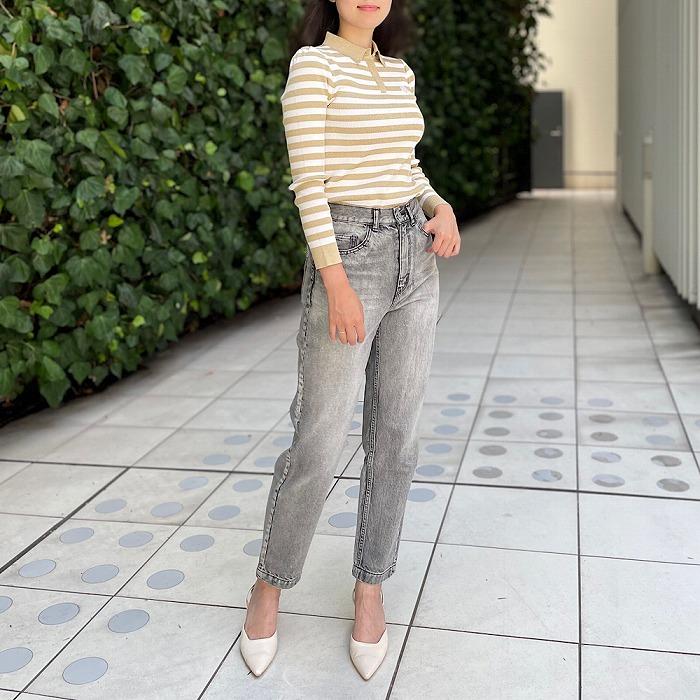 BORDERS at BALCONY ボーダーズアットバルコニー 5 POCKETS DENIM